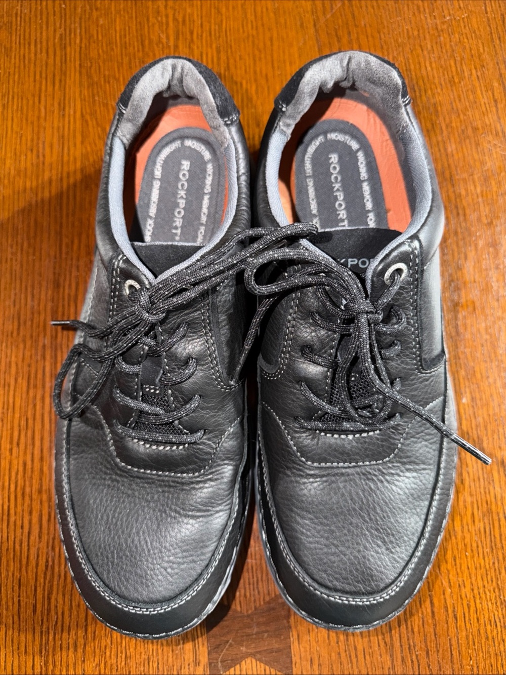 Rockport Men’s Size 9 M truTECH Black Shoes New Without Box